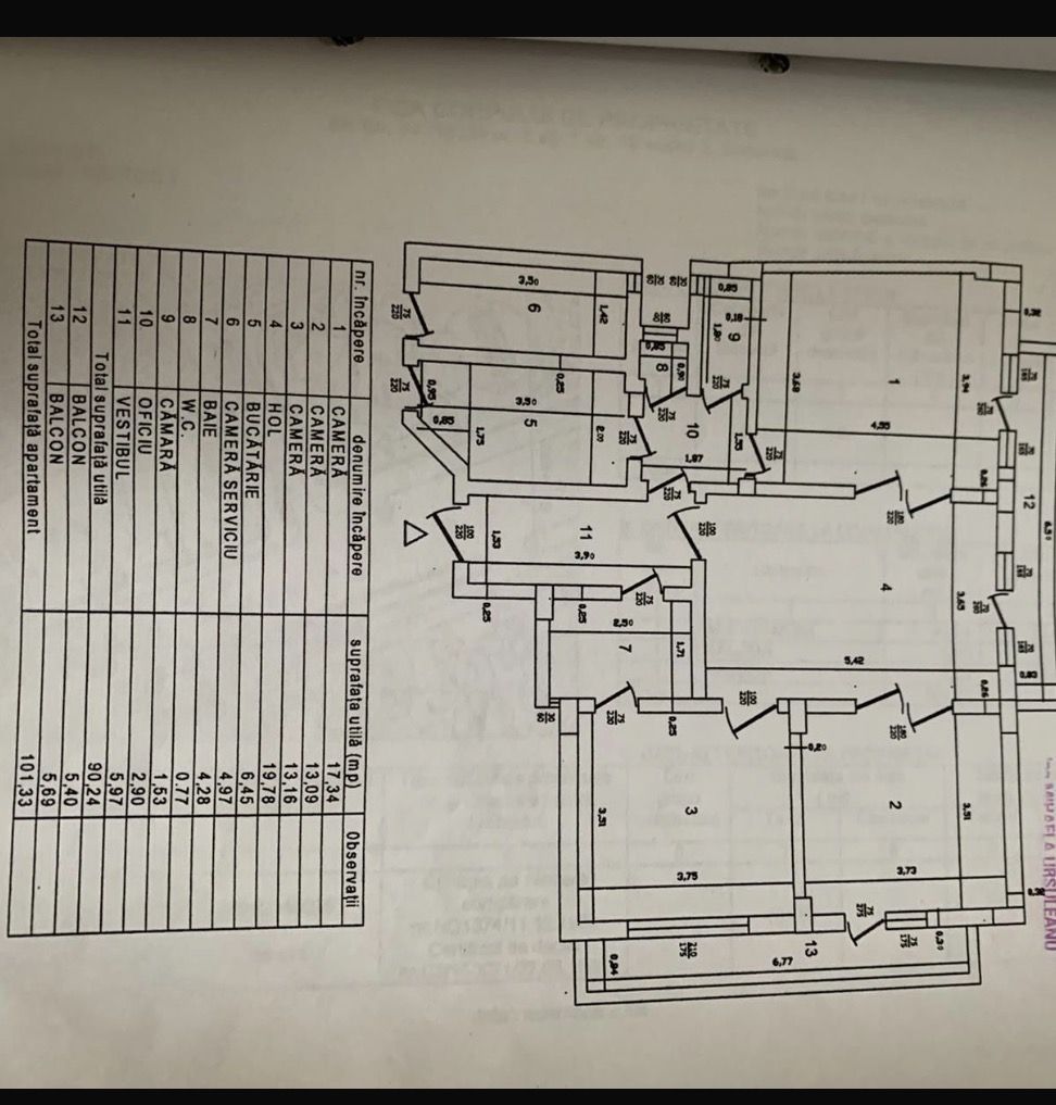 Apartament 3 camere | Universitate | 100 mp - Poză 7