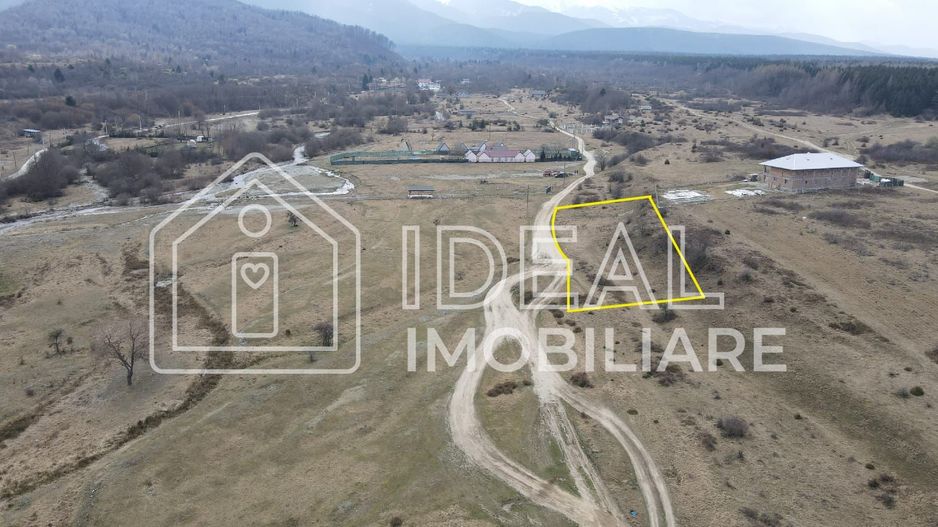 Teren extravilan de vânzare – Cârțișoara | Vedere spre Munții Făgăraș - Poză 2