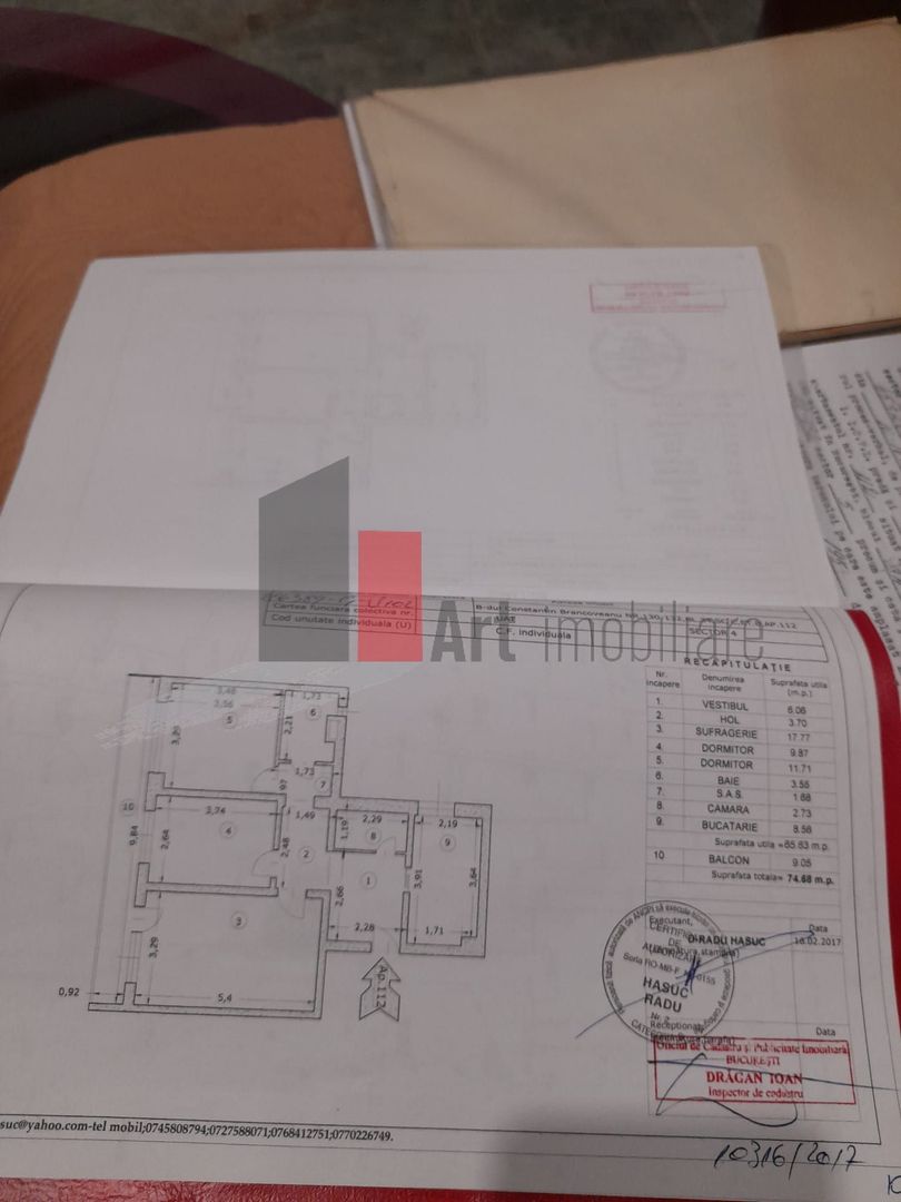 Vanzare apartament 3 camere Bd. Brâncoveanu - Poză 27