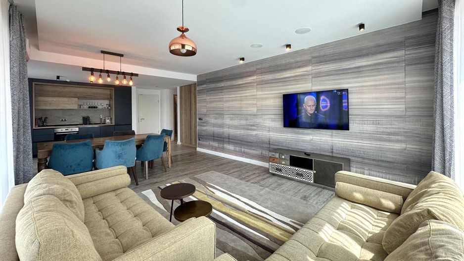 Vânzare penthouse LUX 4 camere cu terasa de 122 mp zona Coresi - Poză 3