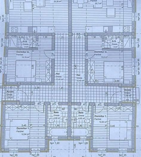 Ghiroda-Campus Medicina duplex 3 camere mobilatutilat - Poză 20