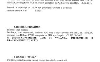 Teren intravilan constructii - Sibiel - Sibiu - Poză 5