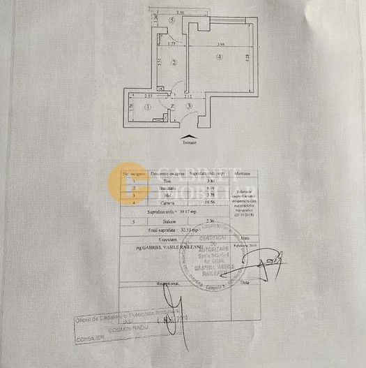Apartament 1 camera decomandata de vânzare | Tudor Vladimirescu – Iași - Poză 5