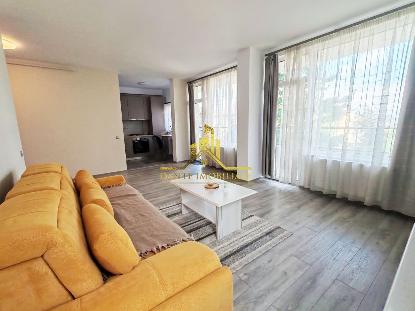 2 camere, mobilat modern, bloc nou, terasa, parcare, Borhanci - Poză 1