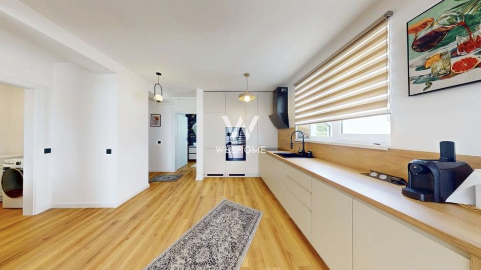 Penthouse de vanzare in Sibiu, pe 2 niveluri, mobilat si utilat modern - Poză 9