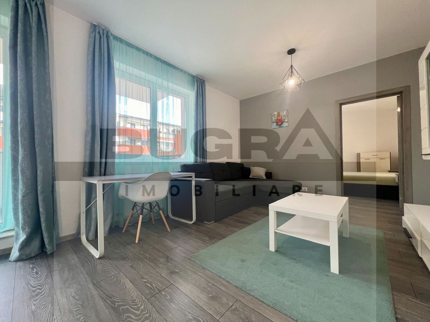 Apartament de 2 camere, 45.7mp, modern, zona Piata Abator - Poză 1