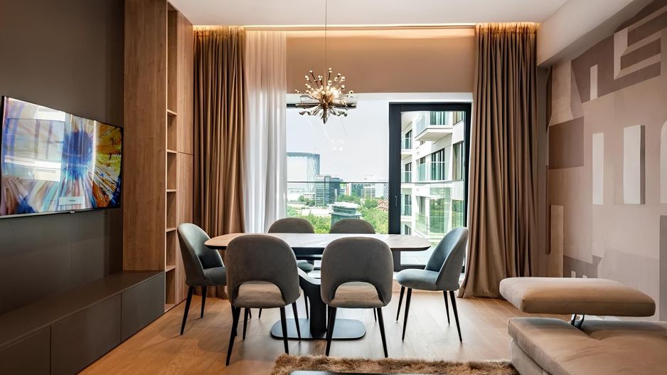 Apartament 3 camere cu vedere către Parcul Verdi | One Verdi Park - Poză 4