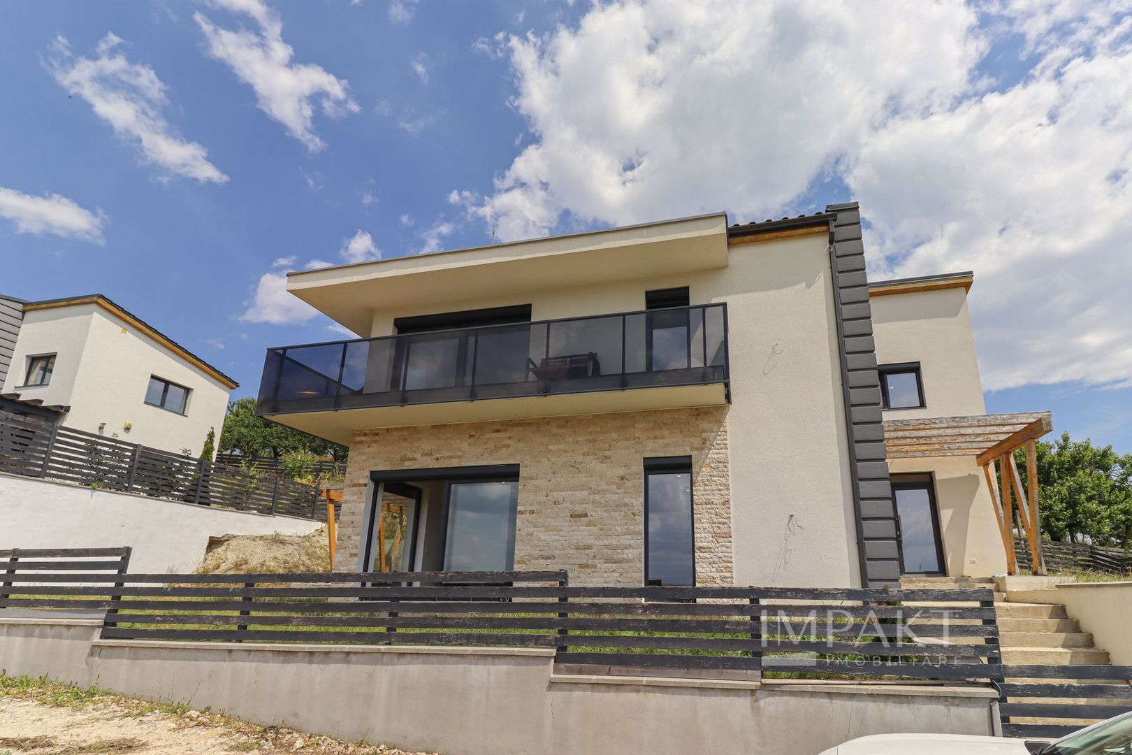 Casa individuala superba, amenajata in stil scandinav Dezmir COMISION 0% - Poză 46