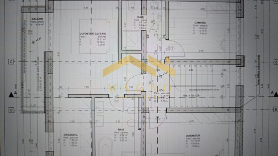VILA noua 4 camere  + 2 locuri cu fundatie Vladimirescu zona Europa - Poză 10