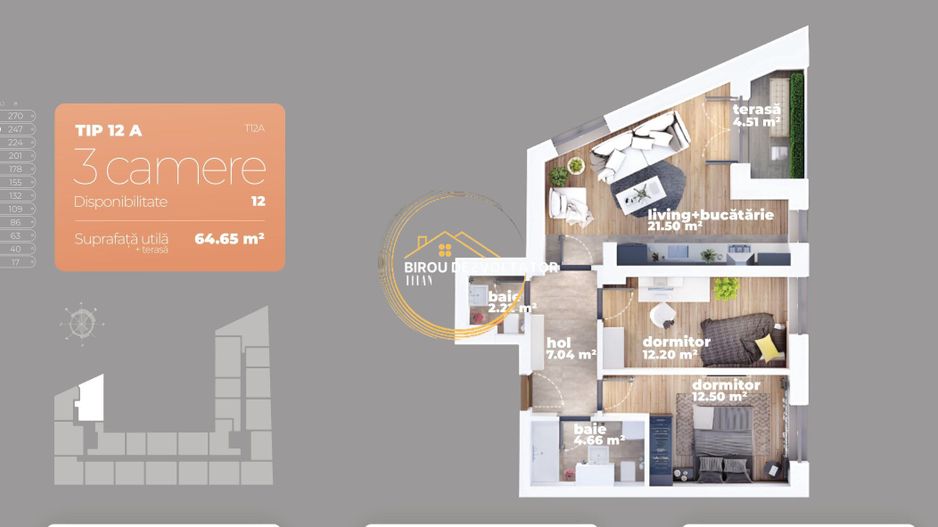 Pret promo 1 decembrie Metrou STB Parc Auchan titan Pret promo TVA 9% - Poză 4