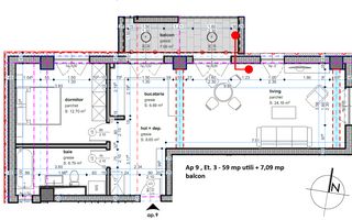 Dâmbovița-Șagului | Bloc Nou | 2, 3 și 4 Camere | Penthouse | Parcare subterana - Poză 7
