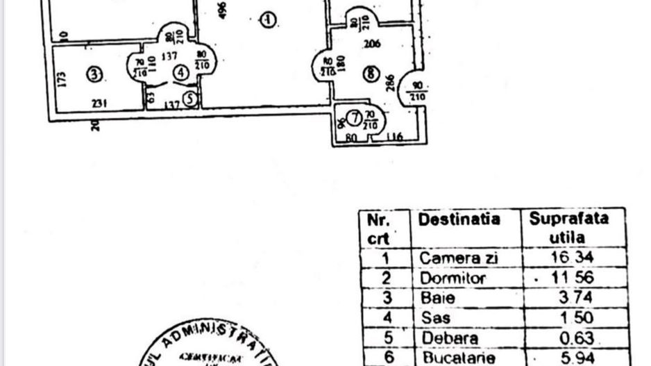 Metrou 1 Mai 2 cam sdc 7/9 renovat, mobilat, totul nou - Poză 24