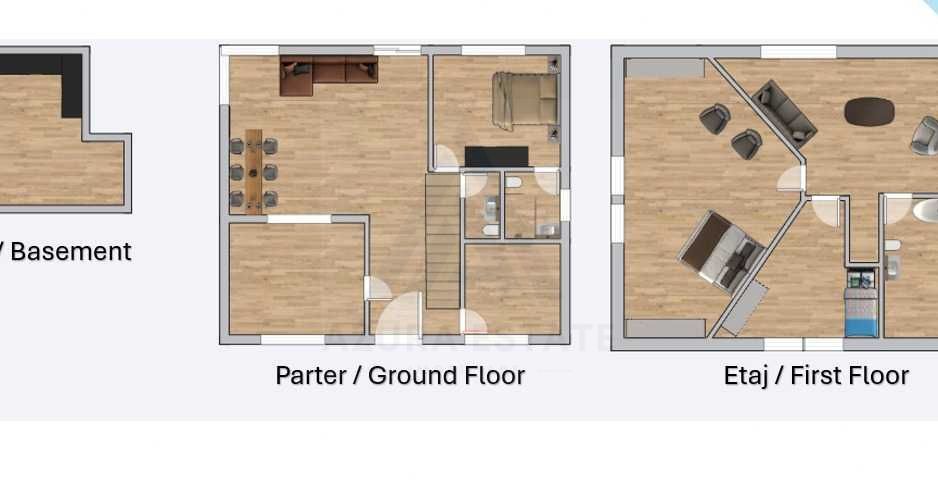 Casă panoramica 210 mp utili D+P+pod pivnita si teren 350 Sura Mare - Poză 7