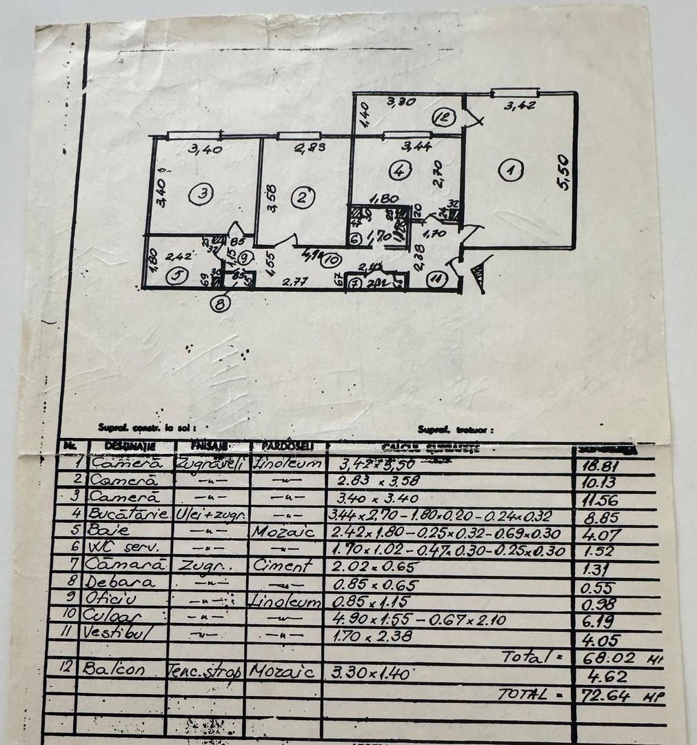 Apartament 3 camere Militari Gorjului - Poză 17