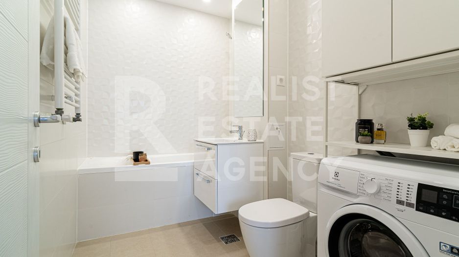 Apartament cu 2 camere + birou, mobilat, parcare și TVA inclus în preț - Poză 19