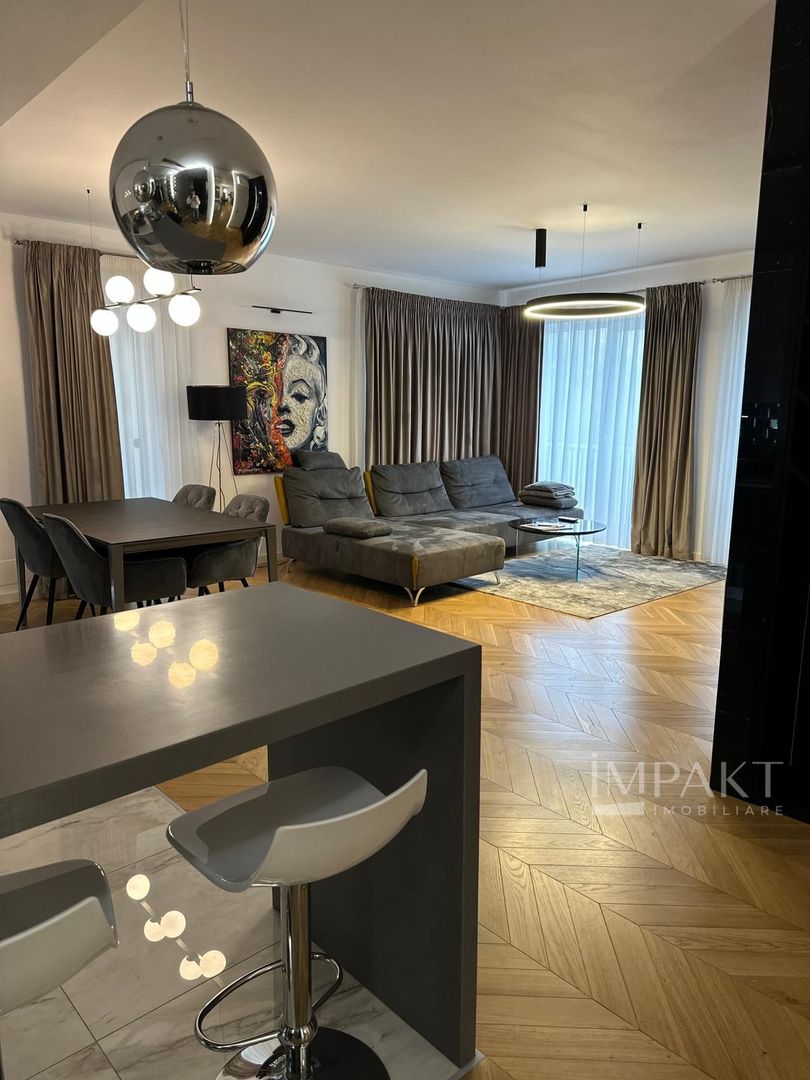 De inchiriat apartament 2 camere, central - LUX, zona The office - Poză 2