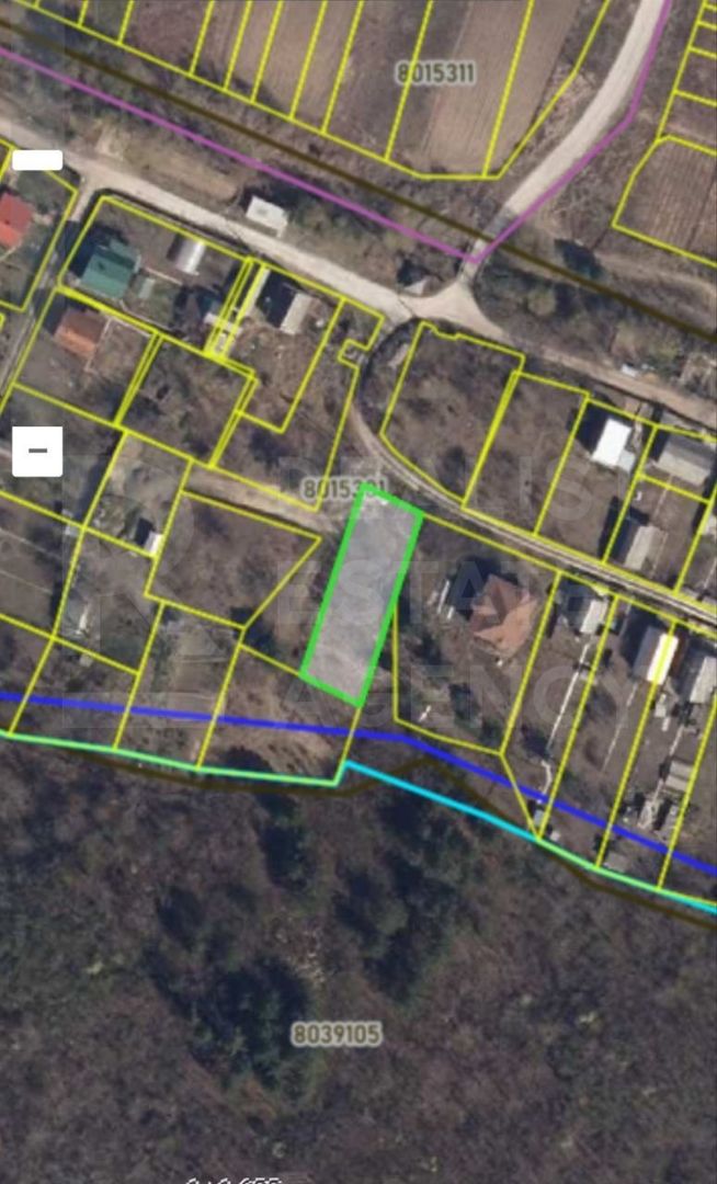 Vânzare teren pentru construcție suprafața -  6.79 ari, comuna Cojușna - Poză 1