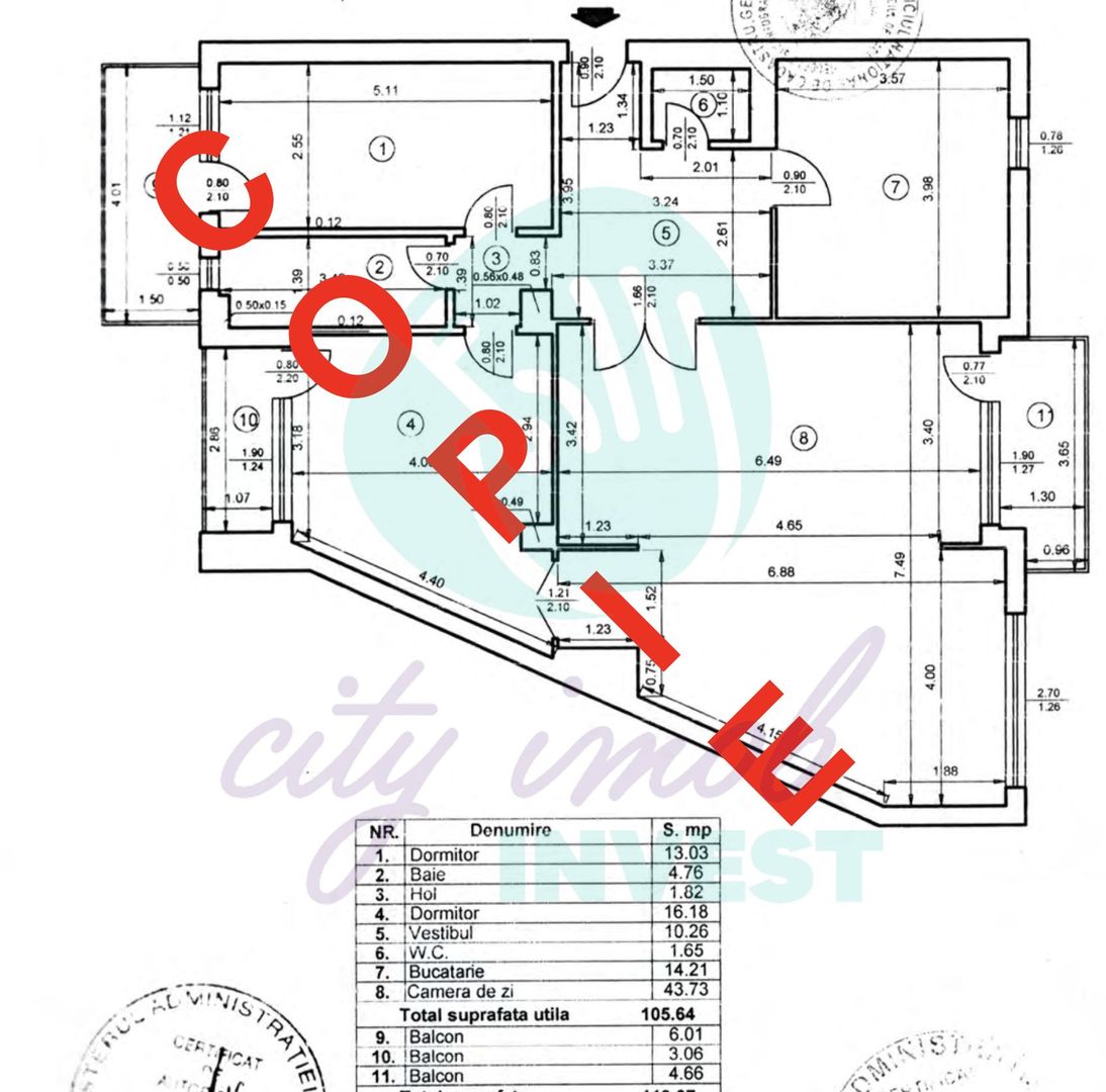 4 camere 123 | Zonă Cișmigiu | Poziționare ultracentrală - Poză 10