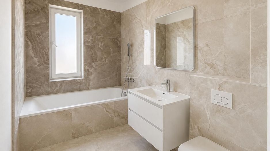Bloc nou. Apartament cu 3 camere spations. 2 Bai. Etaj 1 - Poză 7