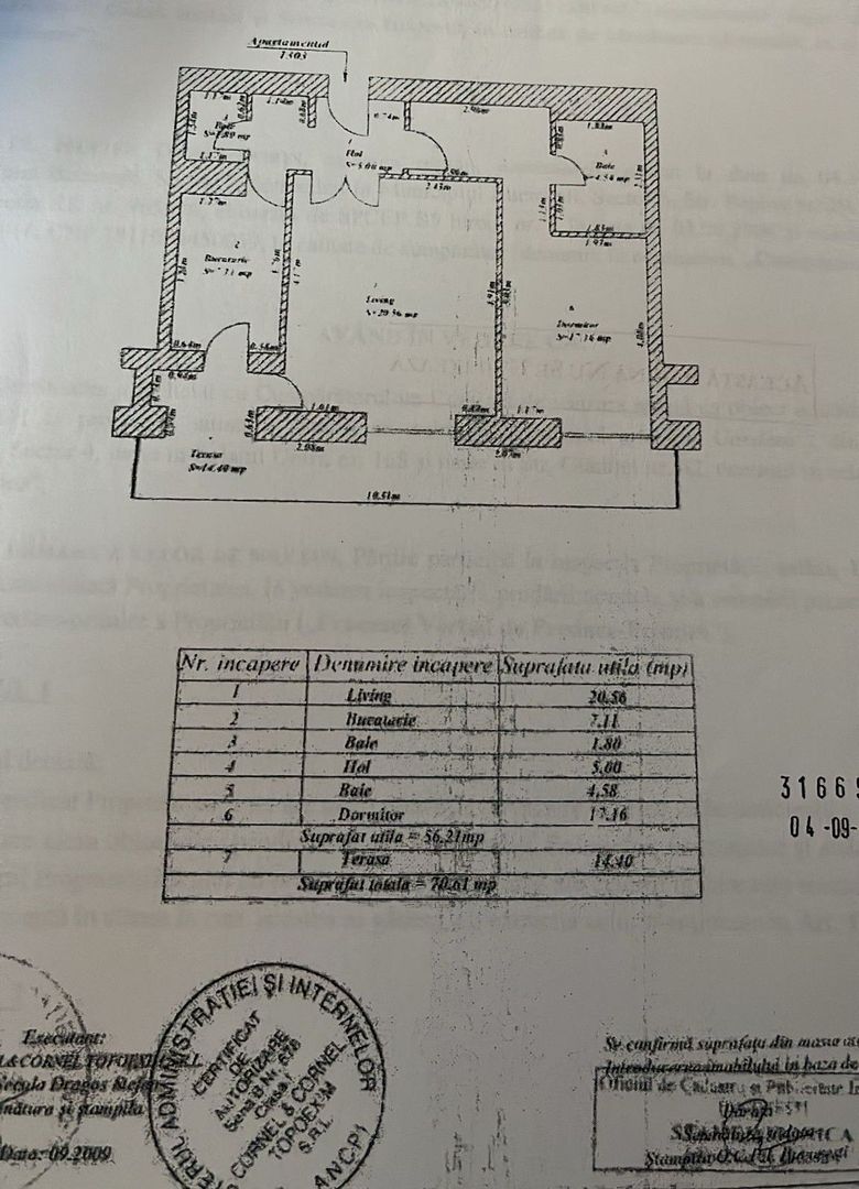 2 camere | 57mp utili | 14mp terasa | Asmita garden - Poză 17