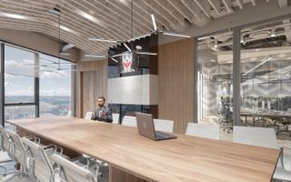 Spatiu birouri  1320 m2 finisat Europa - Poză 10