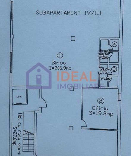 Spatiu Comercial de inchiriat, 238 mp utli, zona Calea Dumbravii - Schiță 9