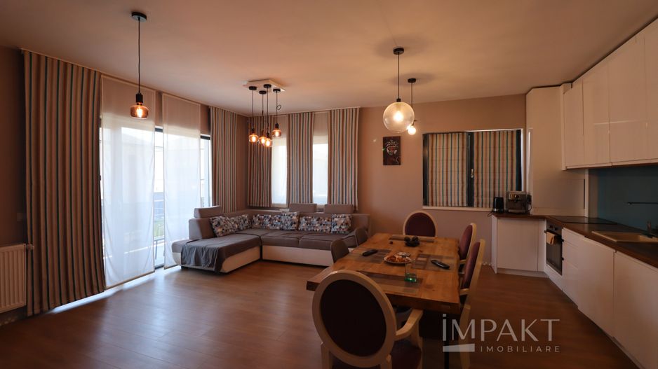 Apartament superb spre inchiriere cu trei camere, cartier Buna Ziua! - Poză 4