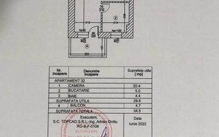 Garsoniera spatioasa, luminoasa la 2 minute de metrou - Schiță 11