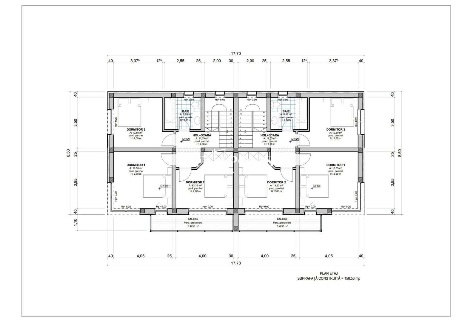 Duplex 4 Camere | 125mp Utili | Predare 2025 | TVA inclus | Râșnov - Poză 5
