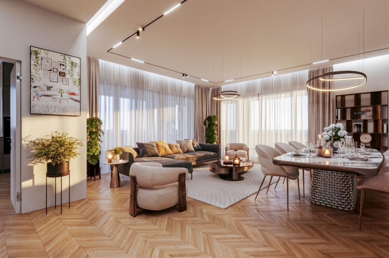 Penthouse exclusivist 4 camere - terasa 355 mp - Poză 9