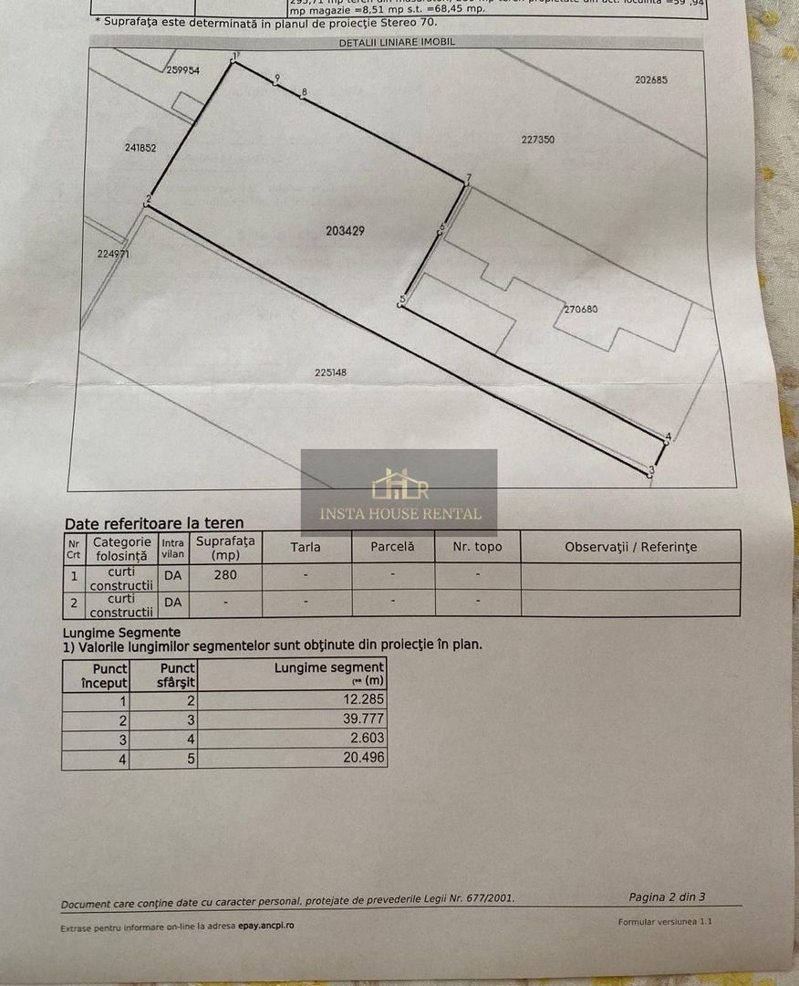 Teren 300 mp + Casa |Pod Constanta| - Schiță 10