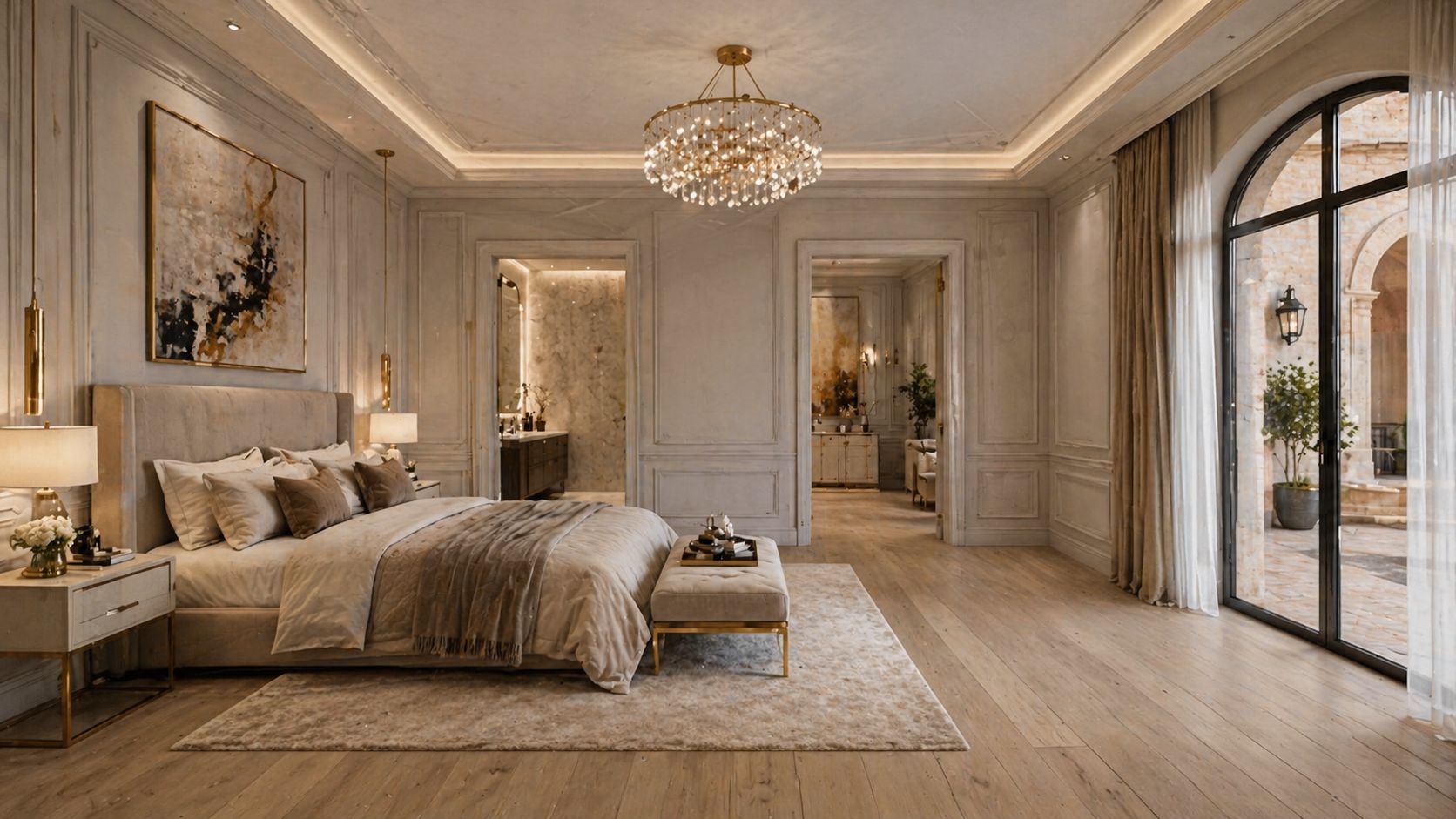 Villa Atrium – reședință mediteraneană cu accente neoclasice contemporane. - Poză 10