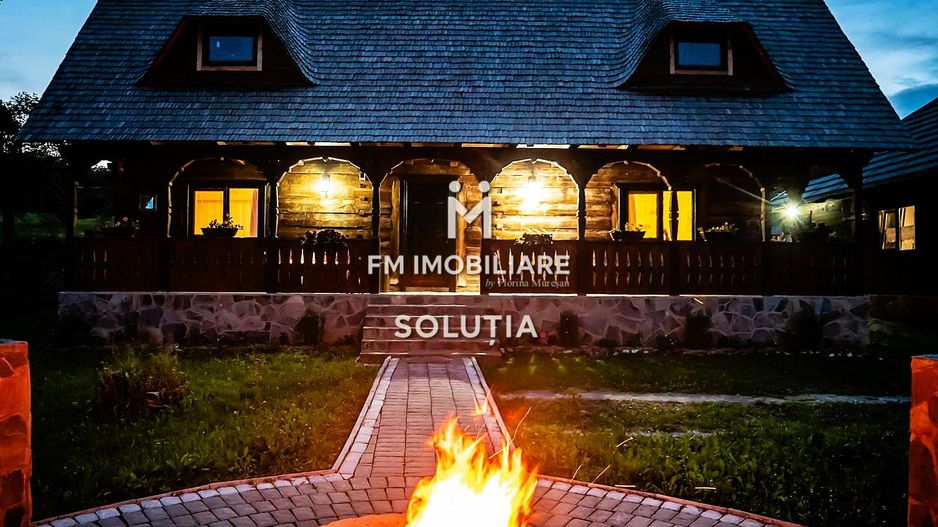 Pensiune agroturistică: 3 case tradiționale + teren în Desești - Poză 4