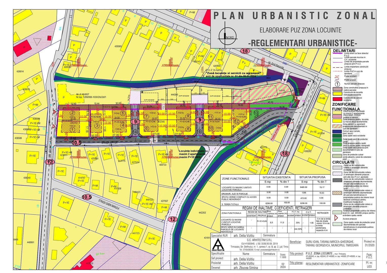 Braytim – Calea Urseni | Parcelele 522–597 mp | 1-2 Fronturi | P+1E+ER/M - Poză 4
