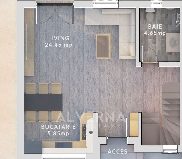 Casa duplex | 4 camere + 2 locuri de parcare | zona Floresti - Teilor - Schiță 15