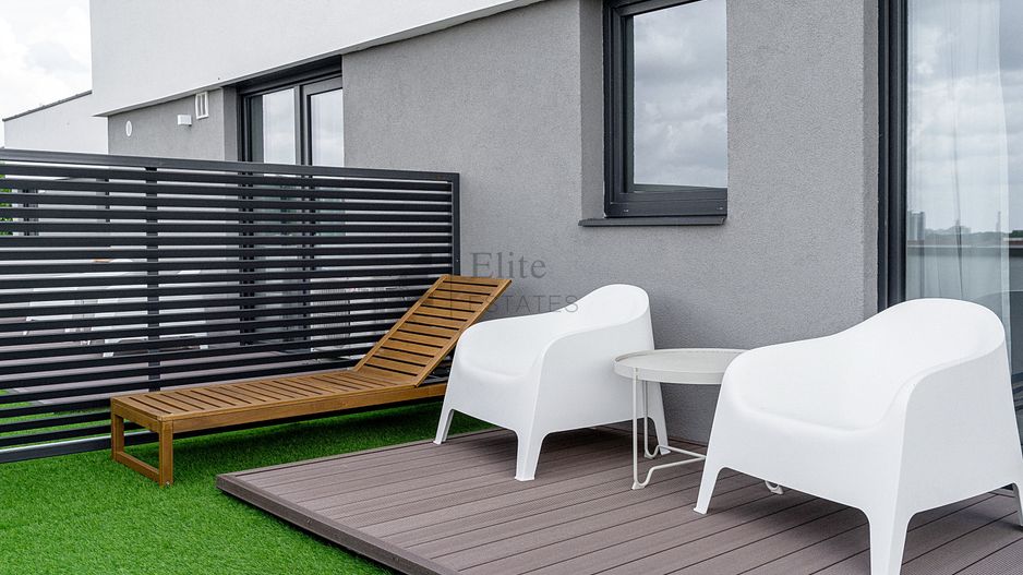 Apartament cu 2 camere de inchiriat EAS cu o terasa de 44 mp - Poză 6