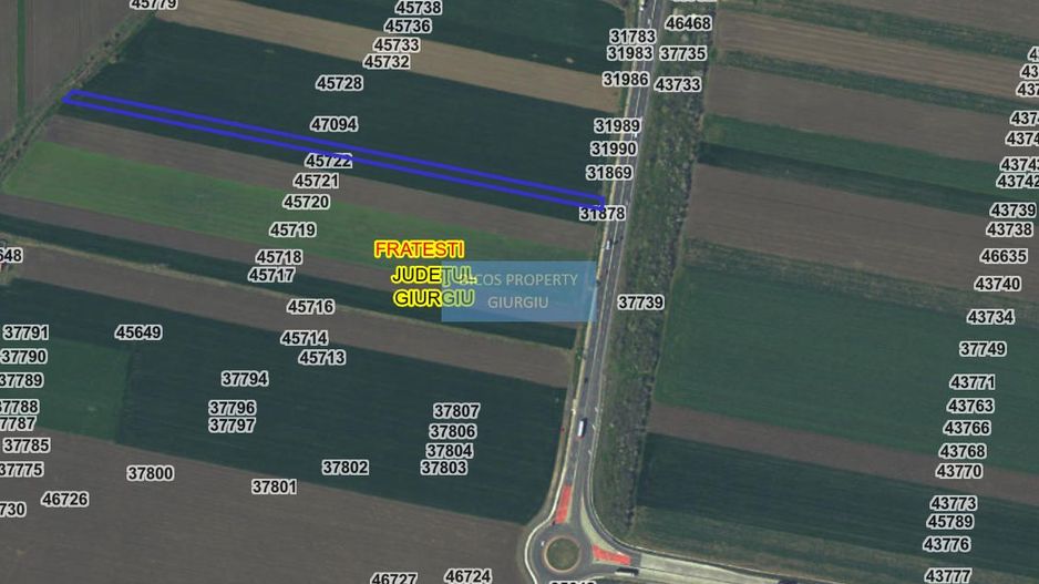 Teren extravilan 5000 mp – deschidere DN5 - Poză 1