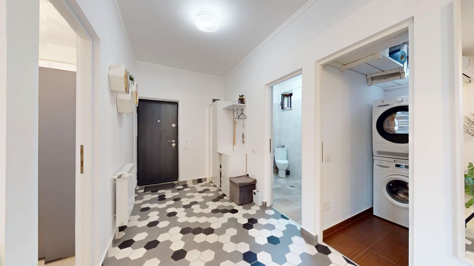 Apartament 2 camere mobilat - spatios 5 min metrou Straulesti - Poză 15
