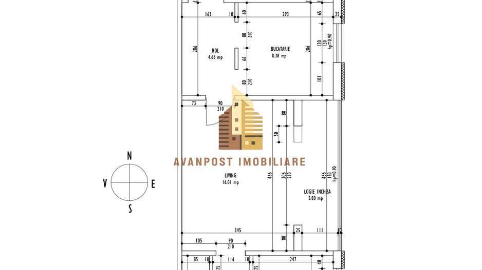 | Apartament cu 3 camere de vanzare | Cartierul Grigorescu | Etaj 1| - Poză 2
