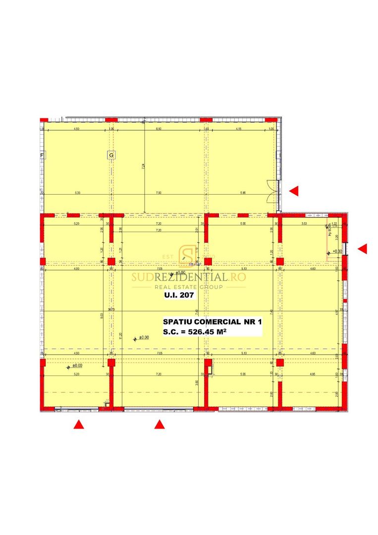 De inchiriat Spatiu Comercial, Emil Racovita, Berceni, Sector 4 - Schiță 4