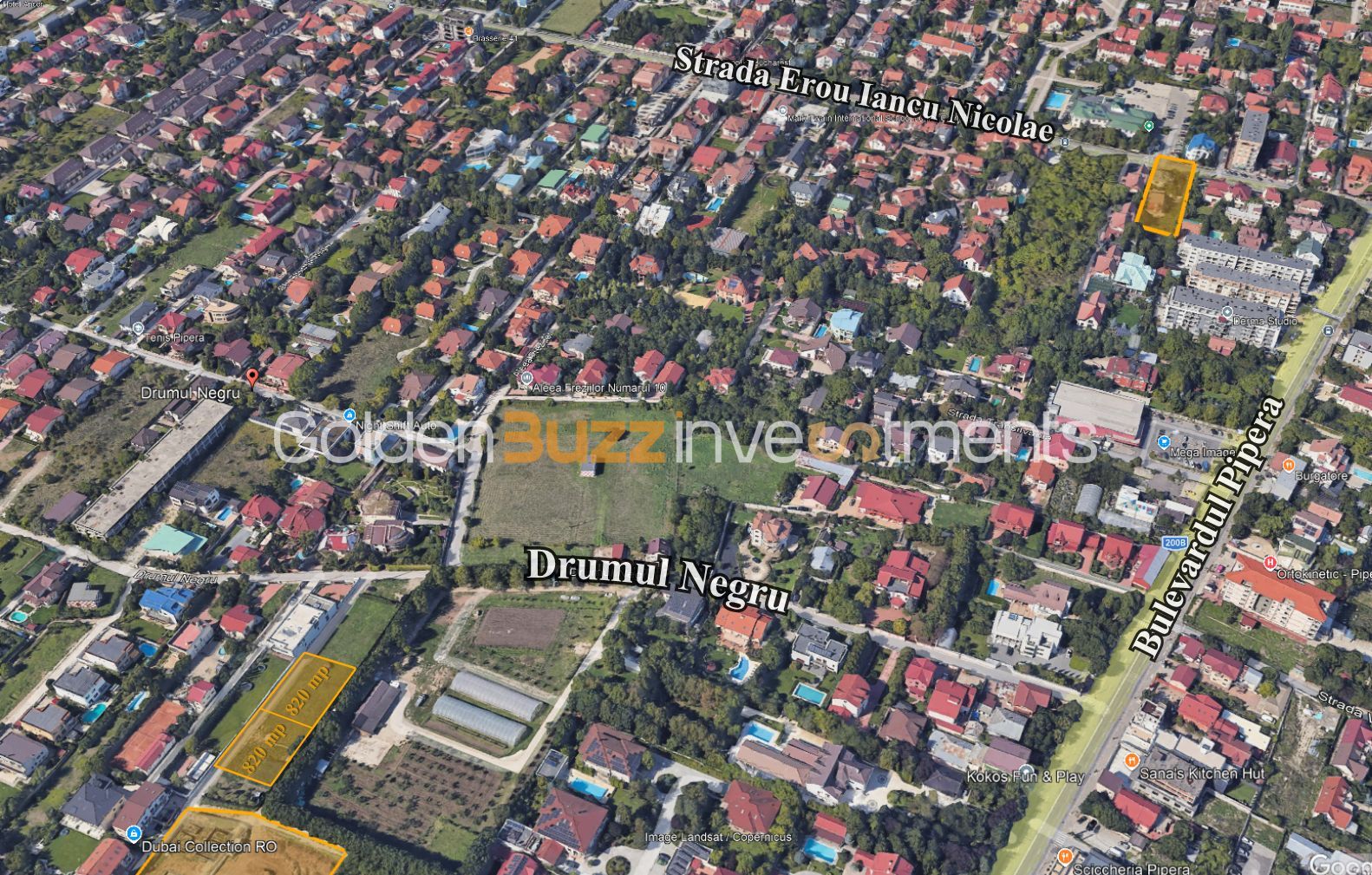 Teren de vânzare – Iancu Nicolae / Drumul Negru | 820 mp - Poză 3
