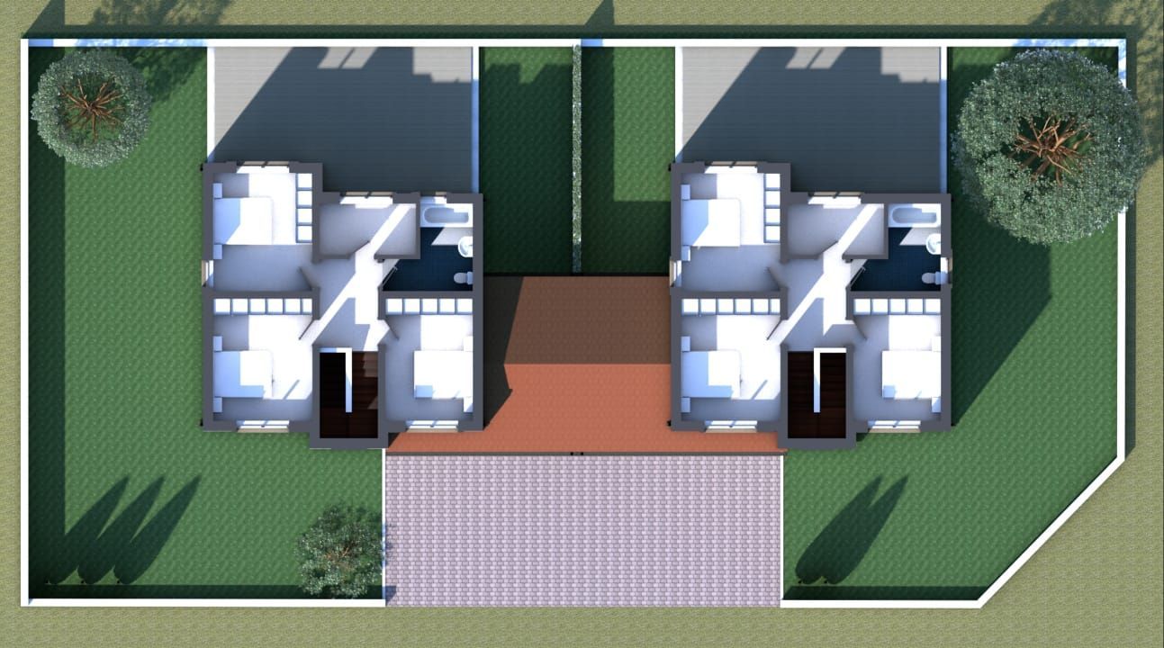 Duplex superb despartit prin garaj - Poză 19