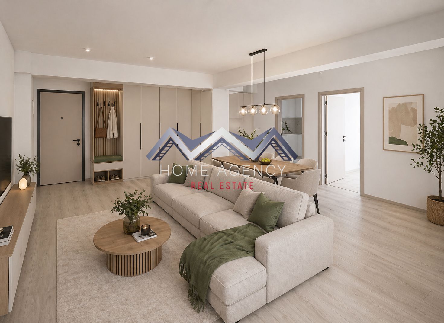 Apartament 2 camere Otopeni central | parcare subterană + bucătărie închisă - Poză 1