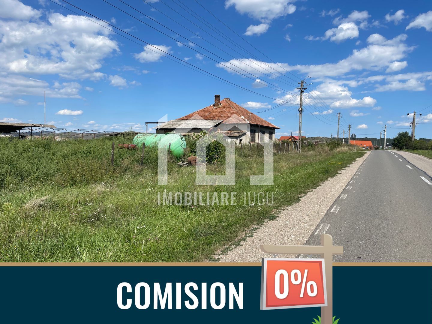 Teren construibil 1500mp - Front 29m - Jucu de Sus - Poză 1