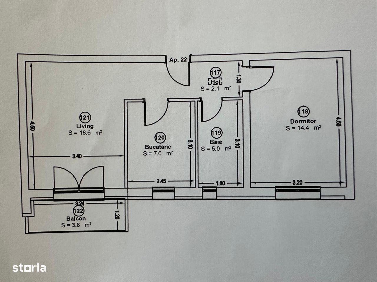 Apartament 2 camere zona Giroc - Poză 15