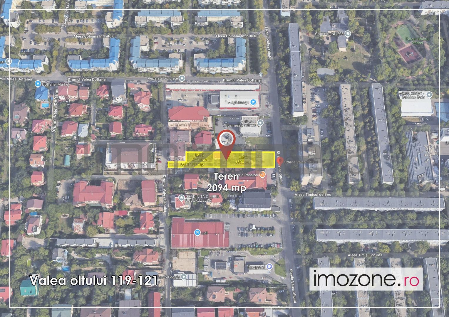 OPORTUNITATE INVESTITIE - Teren cu front stradal pe Valea Oltului - COMISION 0% - Poză 1