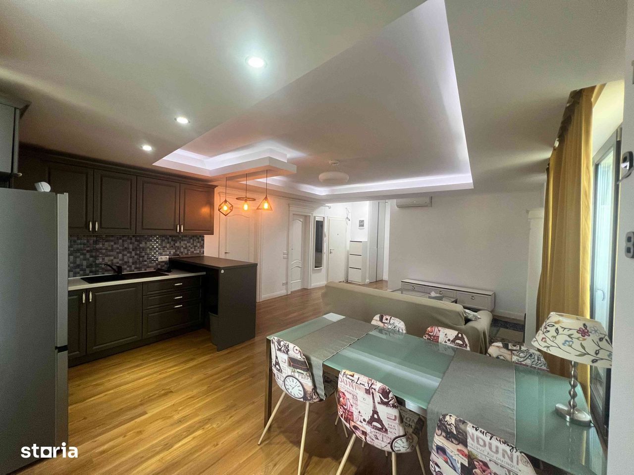 Apartament 3 Cam Baneasa Herastrau /Parcare/Centrala/2Bai - Poză 3