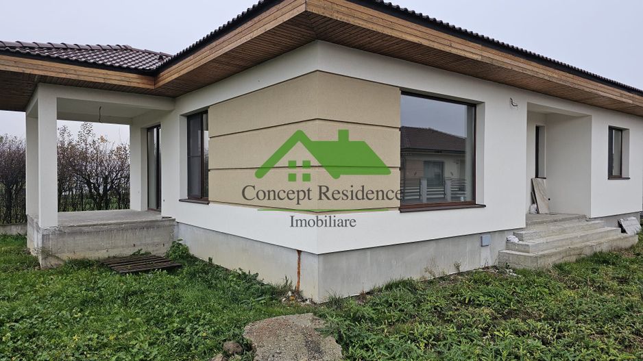 Casa stil mediteranean finisata -zona linistita - sat Sasar !!! - Poză 1