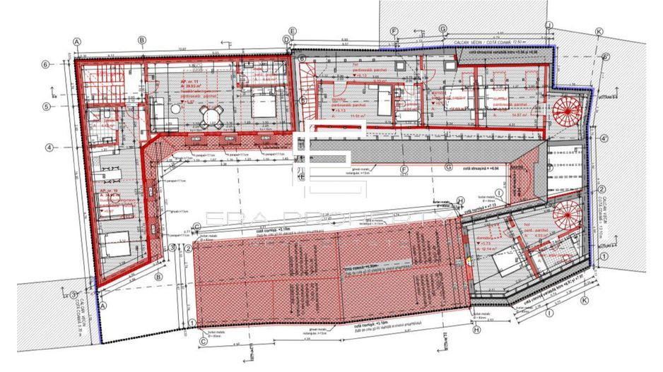 Studiouri  34 si 40 mp la cheie în Sibiu, zona centrala - Schiță 6
