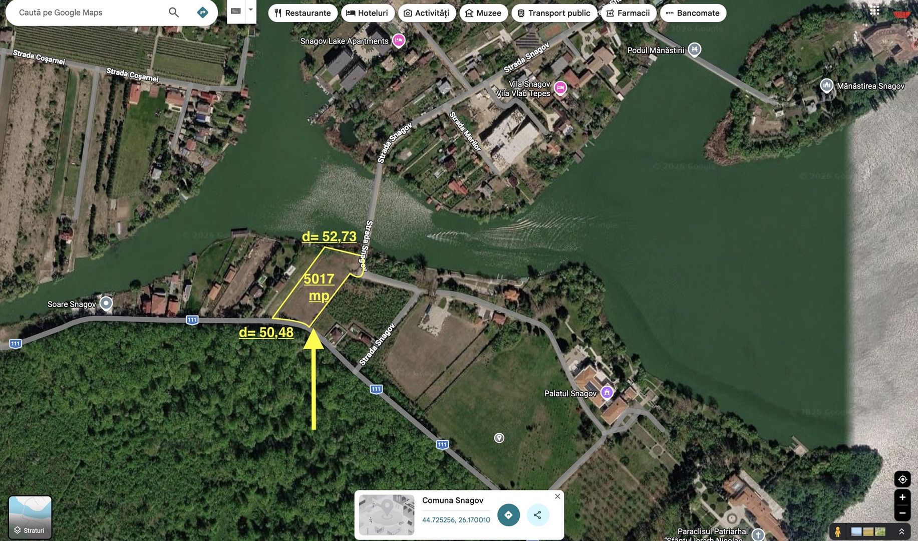 Teren în Snagov, intre Lac și Pădure - Poză 8